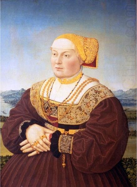 Conrad Faber von Kreuznach Portrait of Anne von Glauburg, born Knoblauch china oil painting image